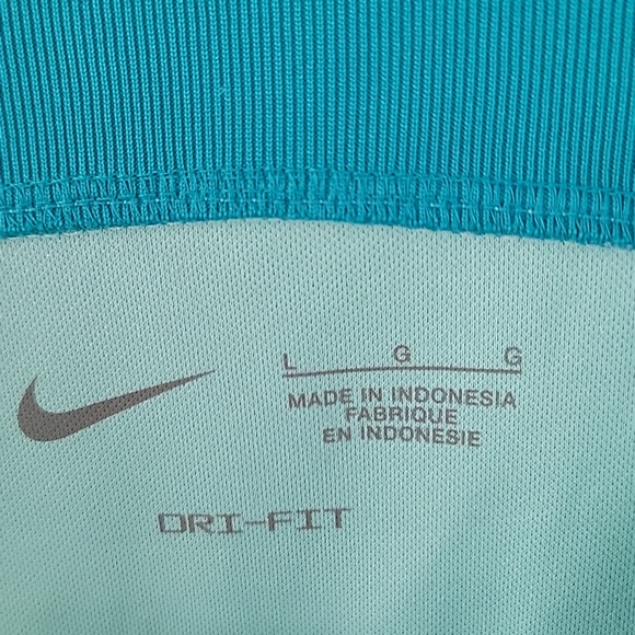 Nike Dri-Fit Gardien 4 Women's Goalkeeper Jersey Turquoise Sz L - Picture 6 of 13